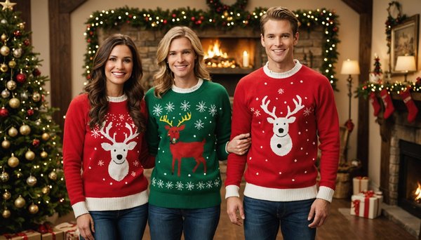 Top 5 robes pull de noël : alliez confort et style festif